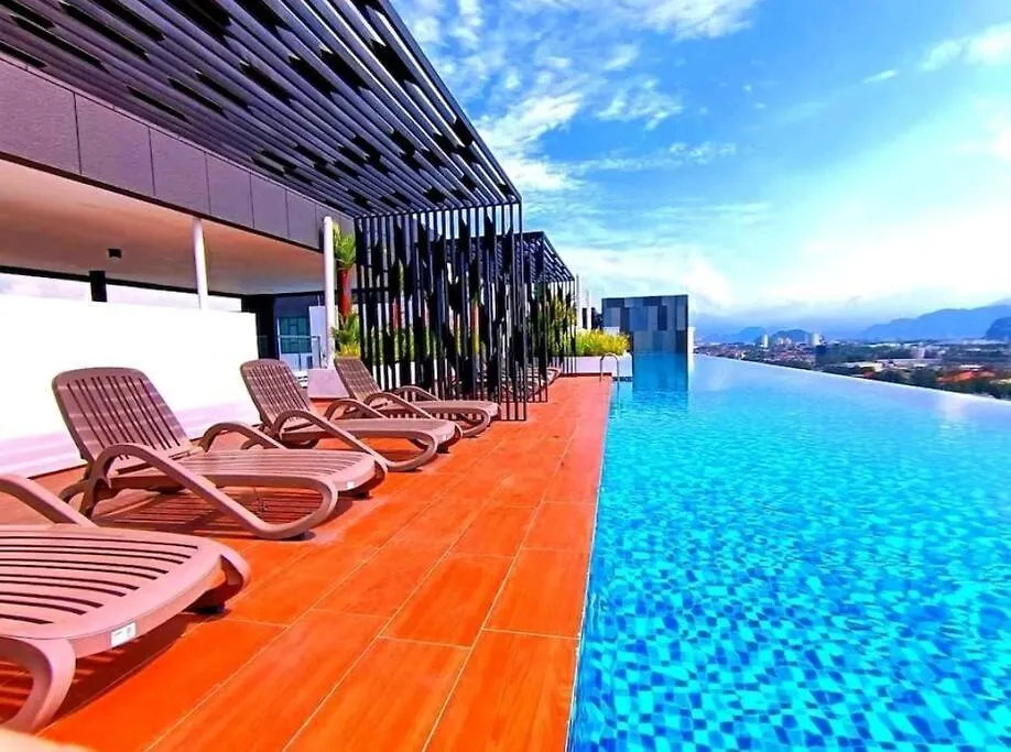 Ipoh City Horizon08 - 8 Mins To Concubine Lane And Old Town Ipoh, 3 Mins Walking To Food Places & Convenient Store By Happy Homestay Apartment