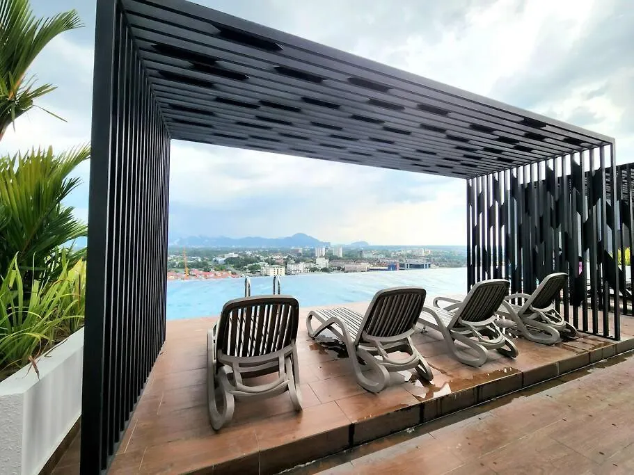 Ipoh City Horizon08 - 8 Mins To Concubine Lane And Old Town Ipoh, 3 Mins Walking To Food Places & Convenient Store By Happy Homestay 0*,